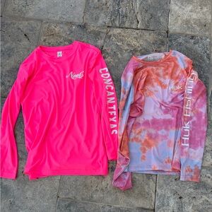 Huk Coral Tie-Dye Performance Shirt